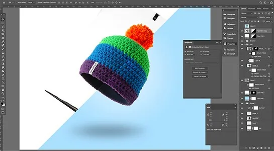 Úprava produktové fotografie ve Photoshopu